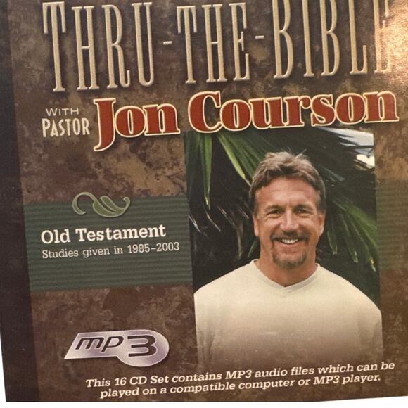 Old Testament Audio Bible – 16 CD Set (2003) Jon Courson - Picture 1 of 5
